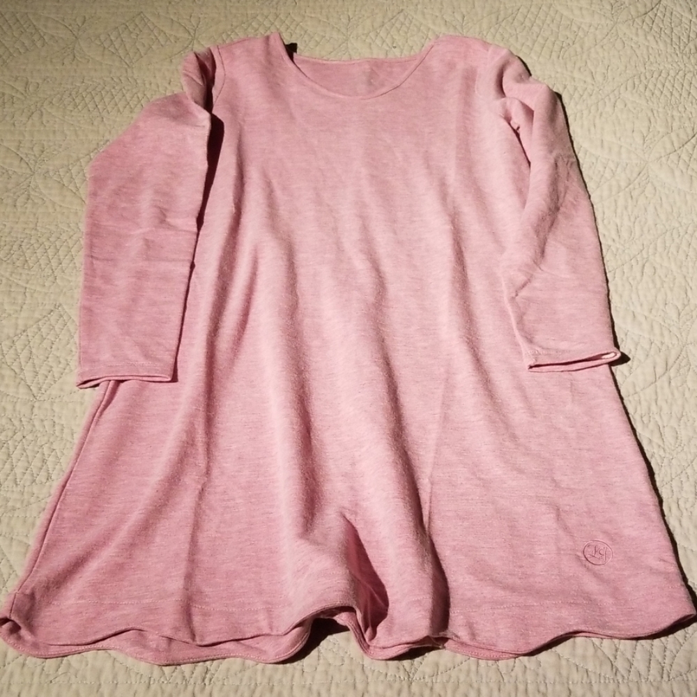 NWOT soft pink cotton Lauren James dress